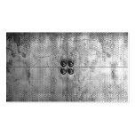 Urban Grunge Metal Look Business Cards