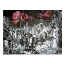 urban jungle post card