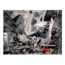 urban jungle post cards