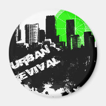 Urban Revival Fridge Magnets