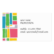 Urban Stained Glass Business Card