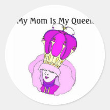 Urban World (Mothers Day) Round Stickers