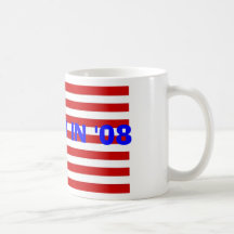 us_flag, REAGAN IN '08 Mugs
