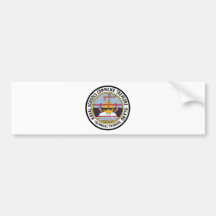 US Naval Schools Command NSC Treasure Island Patch Bumper Stickers