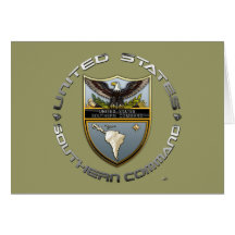 US Southern Command Greeting Card
