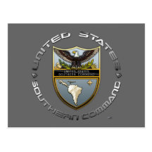 US Southern Command Postcard