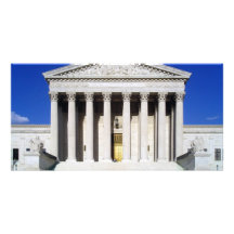 US Supreme Court Custom Photo Card