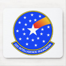 USA 22nd Intelligence Squadron Mousepads