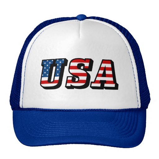 USA - American Flag Mesh Hat
