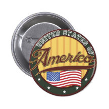 USA Badge Button