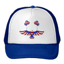 USA Balloon Flight Mesh Hats