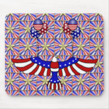 USA Balloon Flight Mouse Pads