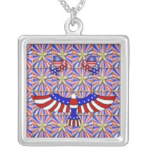 USA Balloon Flight Necklaces