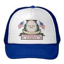 USA-Customisable Democratic Party Hat