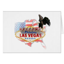 USA Las Vegas with Eagle Card