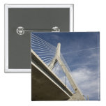 USA, Massachusetts, Boston. The Zakim Bridge. Buttons