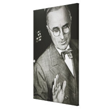 USA, Missouri, Independence, Truman Presidential Gallery Wrap Canvas