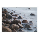 USA, New York, East Hampton. Ocean surf at Photographic Print