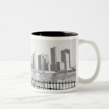 USA, NEW YORK: New York City Lower Manhattan Coffee Mug