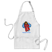 USA-Patriotic Angel Apron