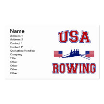 USA Rowing Business Cards
