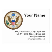 USA seal Business Card
