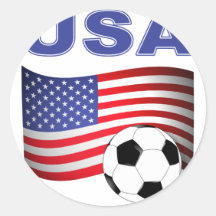 usa soccer football sticker