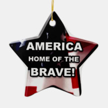 usa star christmas ornament