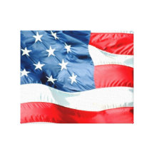 USA STRETCHED CANVAS PRINT