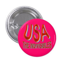 USA THE INDIVISIBLES Red White Blue Pin
