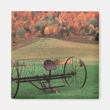 USA, Vermont, Farm. Fridge Magnets