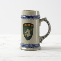 USACAPOC 1st Special Ops patch stein cup Mugs