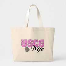 USCG Wife Tote Bag