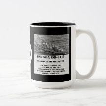 USS Noa (DD-841) Mugs
