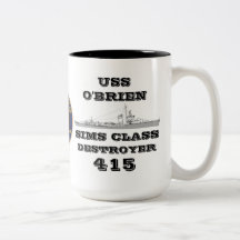 USS O'Brien (DD-415) Coffee Mug