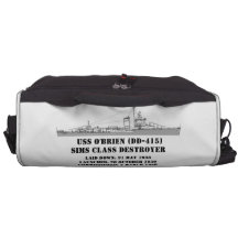 USS O'Brien (DD-415) Laptop Computer Bag