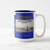 USS O'Brien (DD-415) Mugs