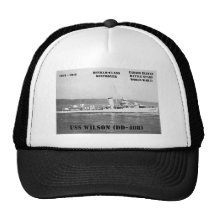 USS Wilson (DD-408) Mesh Hats