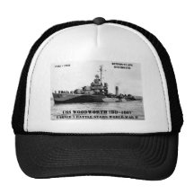 USS Woodworth (DD-460) Hats