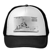 USS Woolsey (DD-437) Mesh Hats