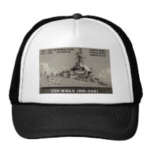 USS Wren (DD-568) Mesh Hats