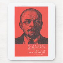 USSR CCCP Cold War Soviet Union Propaganda Posters Mouse Mat