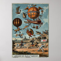 Utopian Flying Machines 1890 ~ 1900 Posters