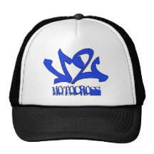 V2 Moto X Blue Yamaha Trucker Hat