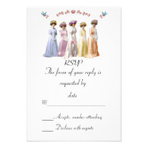 V32   Wedding Invitation RSVP