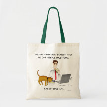 V.E.B #63: Noone Steals Your Food.... Totebag