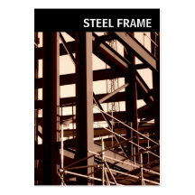V Header - Photo - Steel Frame Construction Business Cards