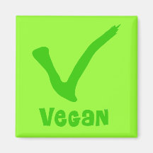 V is for Vegan Magnets