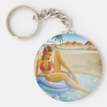 Vacation Getaway Key Chain