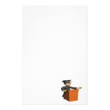 Valedictorian 3 stationery design
